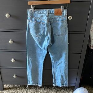 Levi’s premium high rise straight leg